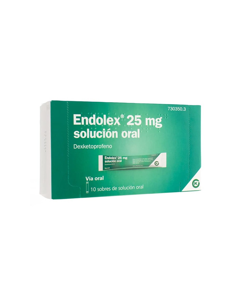 ENDOLEX 25 MG 10 SOBRES SOLUCION ORAL 10 ML