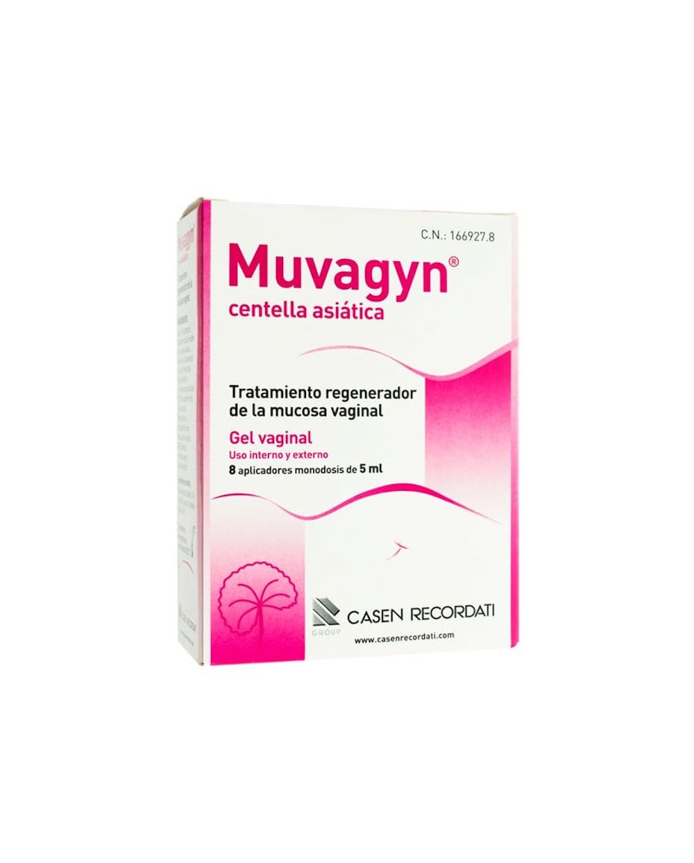 Muvagyn Centella Asiatica Gel Vaginal 8 Aplicadores