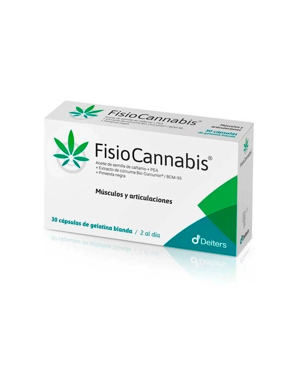 Fisiocannabis 30 capsulas de gelatina blanda