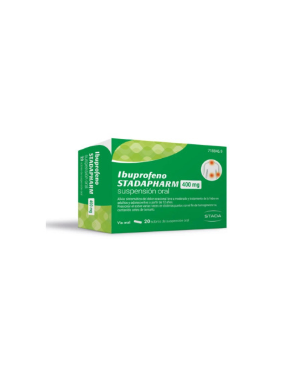Stadapharm Ibuprofeno , 400 Mg 20 Sobres Suspension Oral 10 Ml