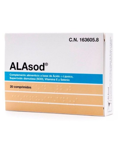 ALAsod, 20 Comprimidos