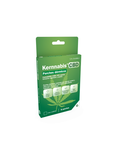 Kernnabis® CBD en parches dérmicos 8 uds.