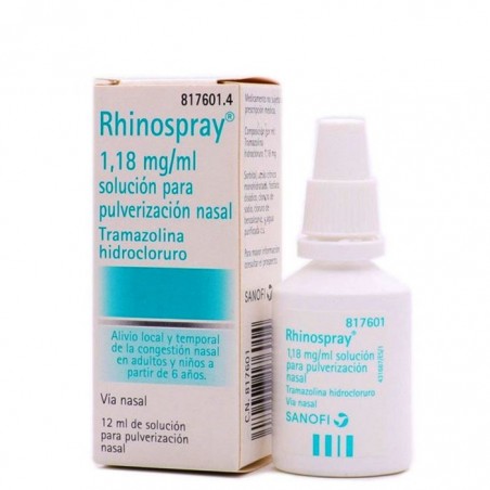 RHINOSPRAY 1.18 MG/ML NEBULIZADOR NASAL 12ML