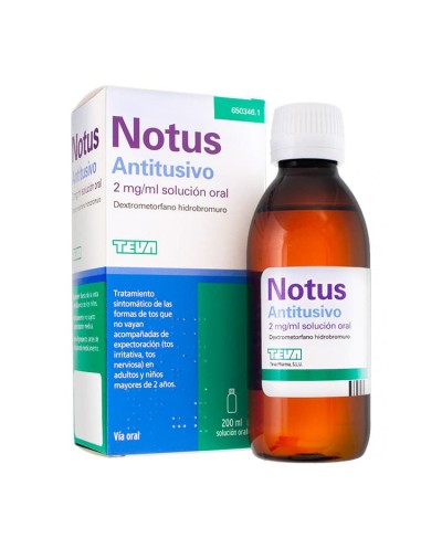Notus Antitusivo 2 mg/ml Solución Oral, 200 ml