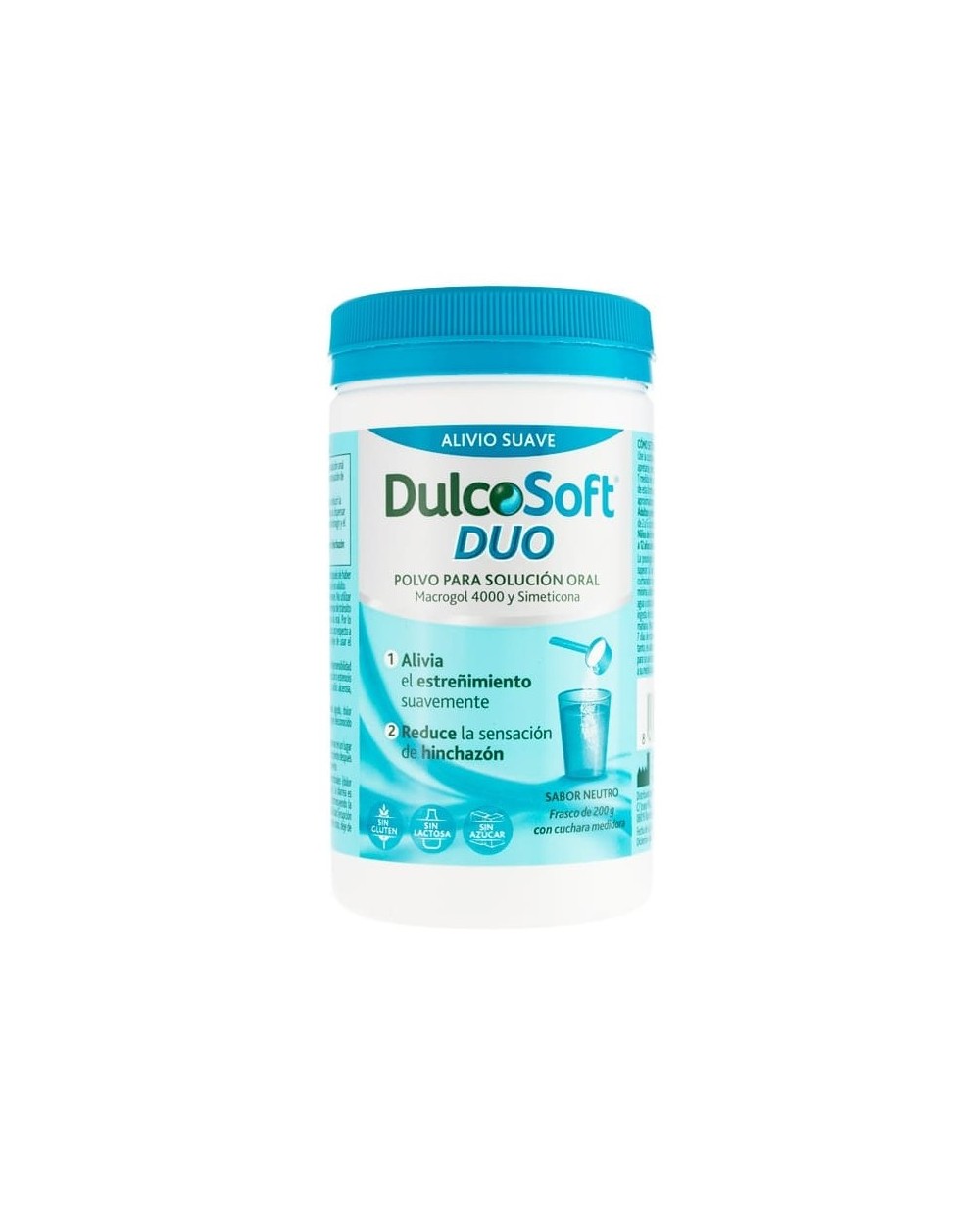 DulcoSoft DUO Polvo para Solución oral Sabor Neutro 200 g
