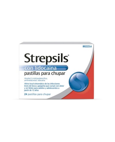 Strepsils® con lidocaína
pastillas para chupar