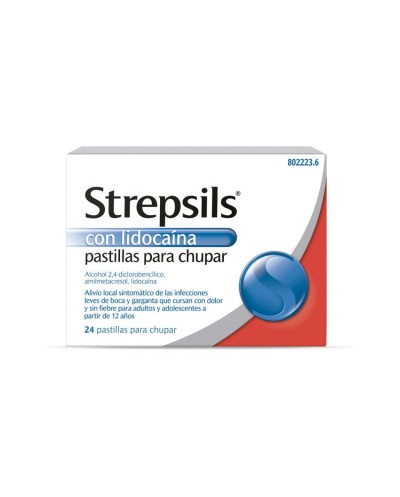 Strepsils® con lidocaína
pastillas para chupar