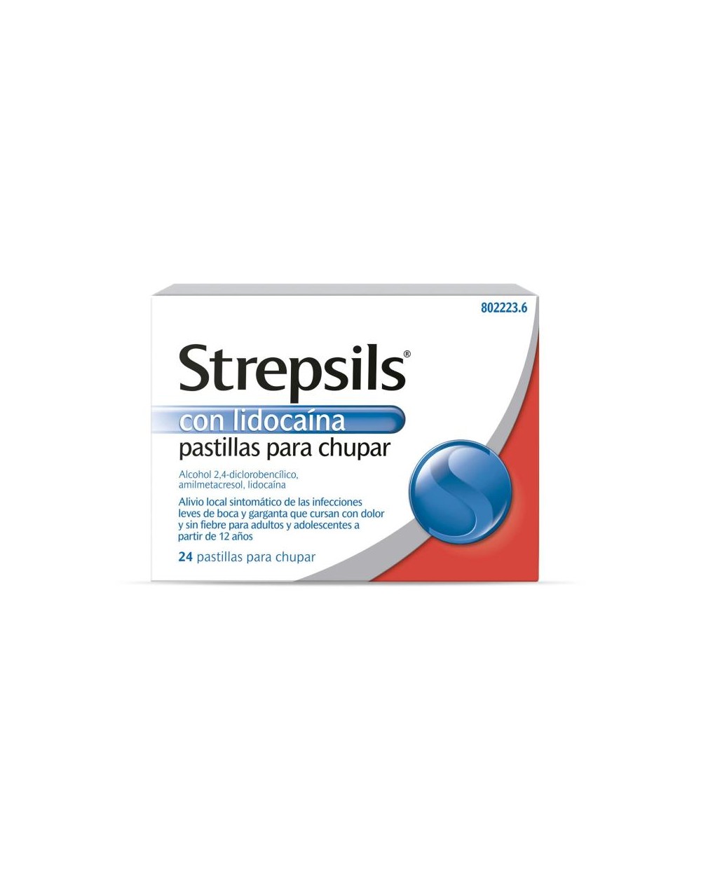 Strepsils® con lidocaína
pastillas para chupar