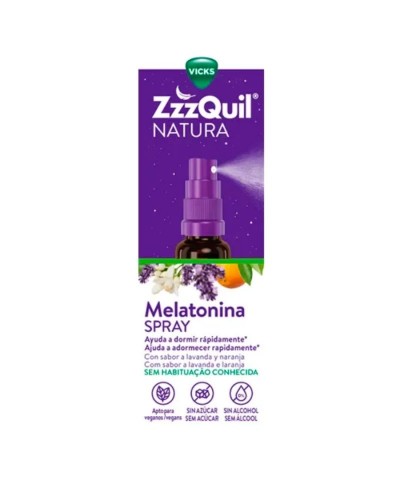 ZzzQuil Natura Melatonina Spray 30 ml
