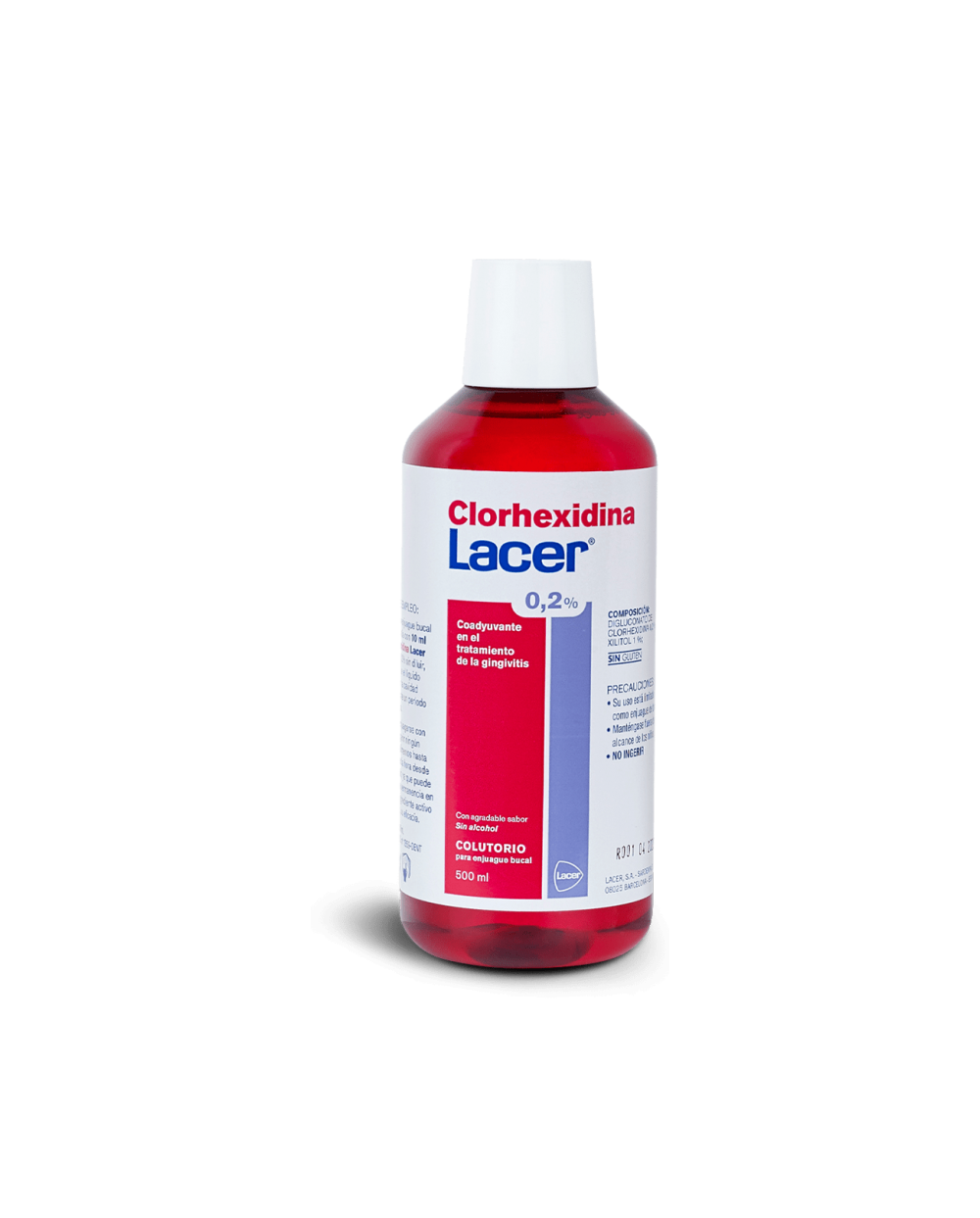 Lacer Clorhexidina 0,2% Colutorio 500ml