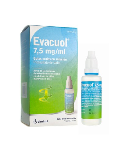 Evacuol Gotas 7,5 mg/ml, 30 ml