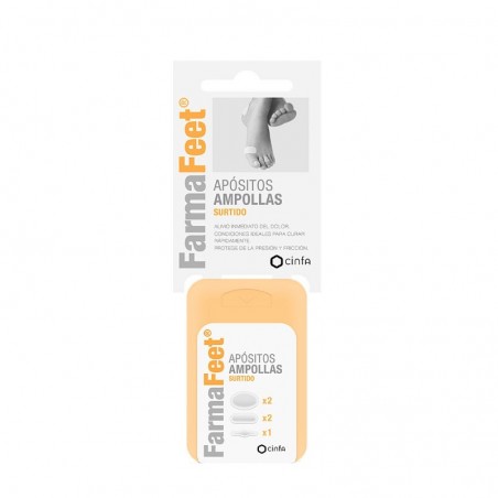 FARMAFEET Apósitos Ampollas Surtido 5 Unidades