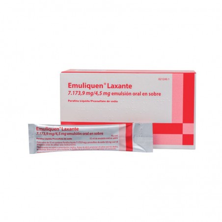 EMULIQUEN LAXANTE 10 SOBRES EMULSION ORAL 15 ML.