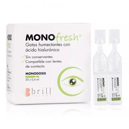 Monofresh gotas humectantes monodosis 30 monodosis 0,4 ml