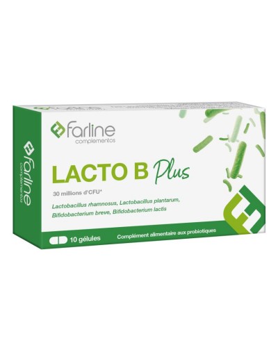 FARLINE LACTO B PLUS 10 CAPS.