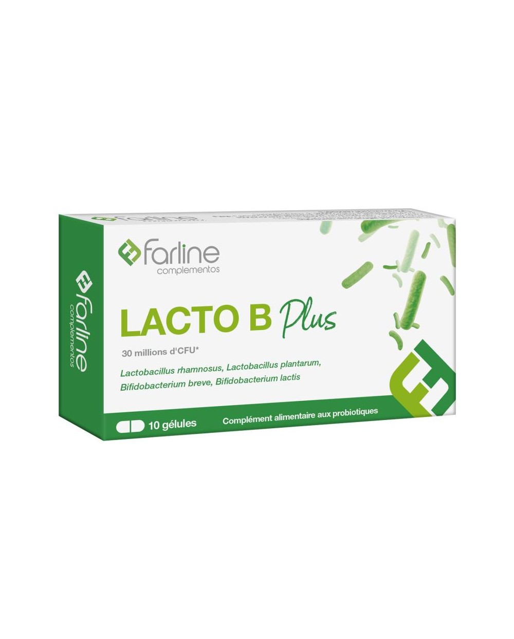 FARLINE LACTO B PLUS 10 CAPS.