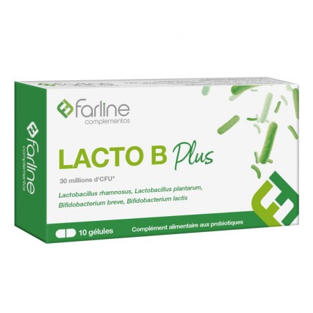 FARLINE LACTO B PLUS 10 CAPS.