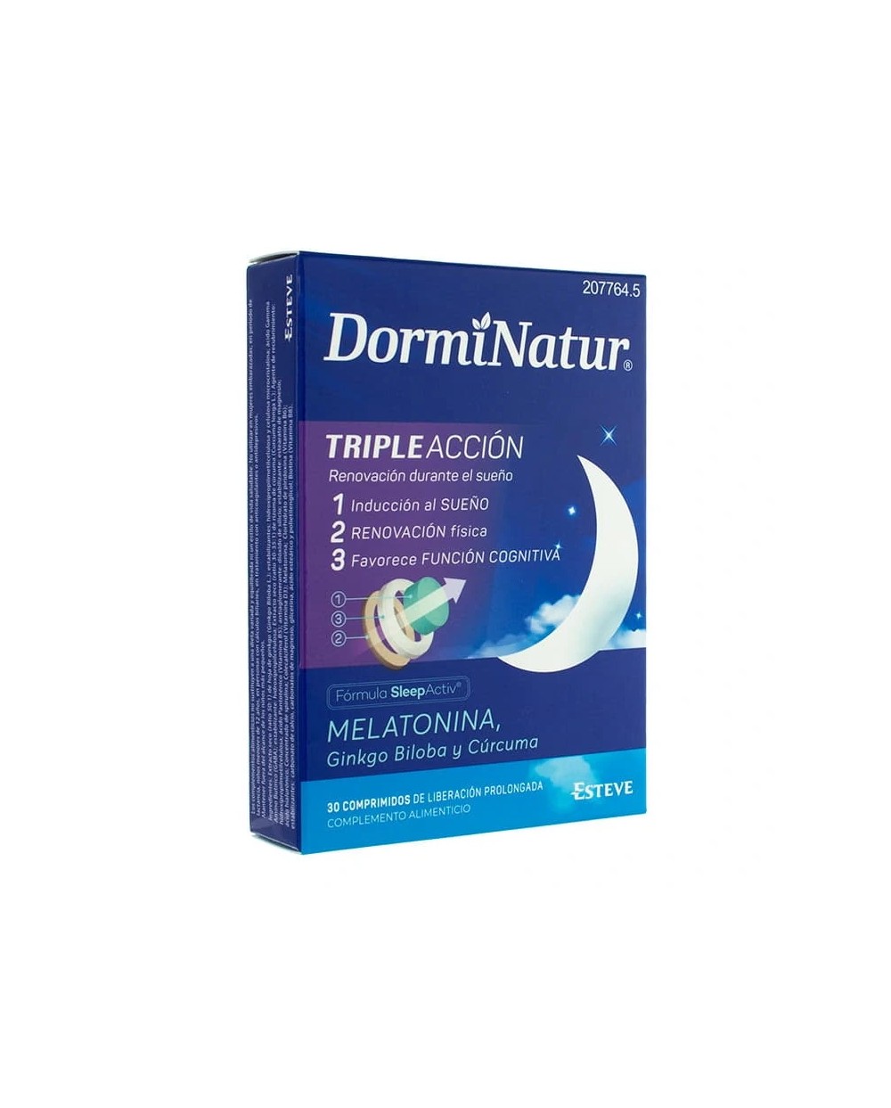 DormiNatur Triple Acción, 30 Comprimidos
