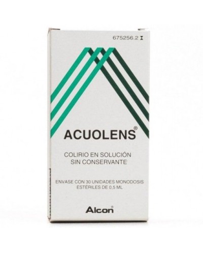Acuolens colirio 30 envases monodosis de 0,5ml