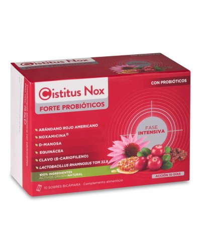 Cistitus nox forte probioticos 10 sobre bicamara