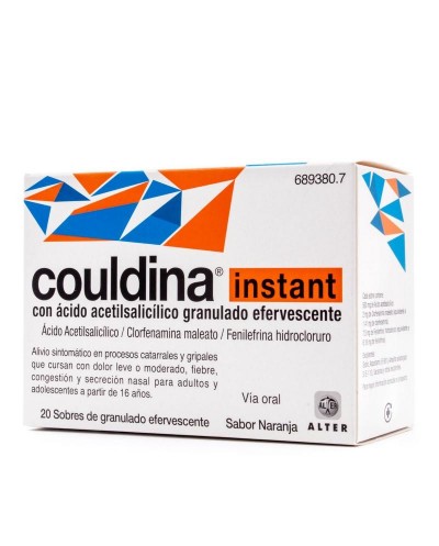 COULDINA INSTANT 20 SOBRES EFERVESCENTES