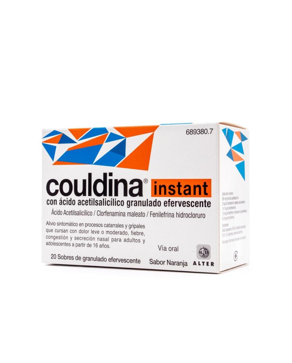 COULDINA INSTANT 20 SOBRES EFERVESCENTES