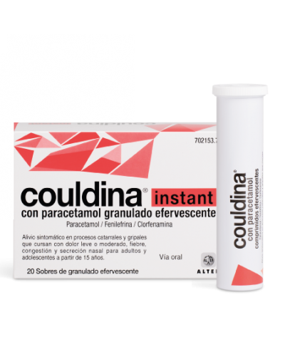 COULDINA INSTANT 20 SOBRES GRANULADO EFERVESCENTE