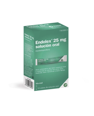 Endolex 25mg 10 Sticks