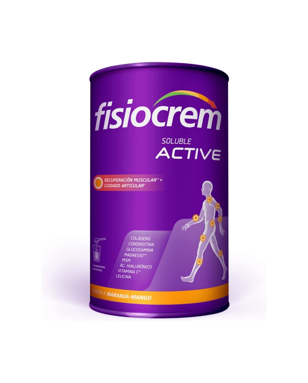 FISIOCREM SOLUBLE ACTIVE 480G