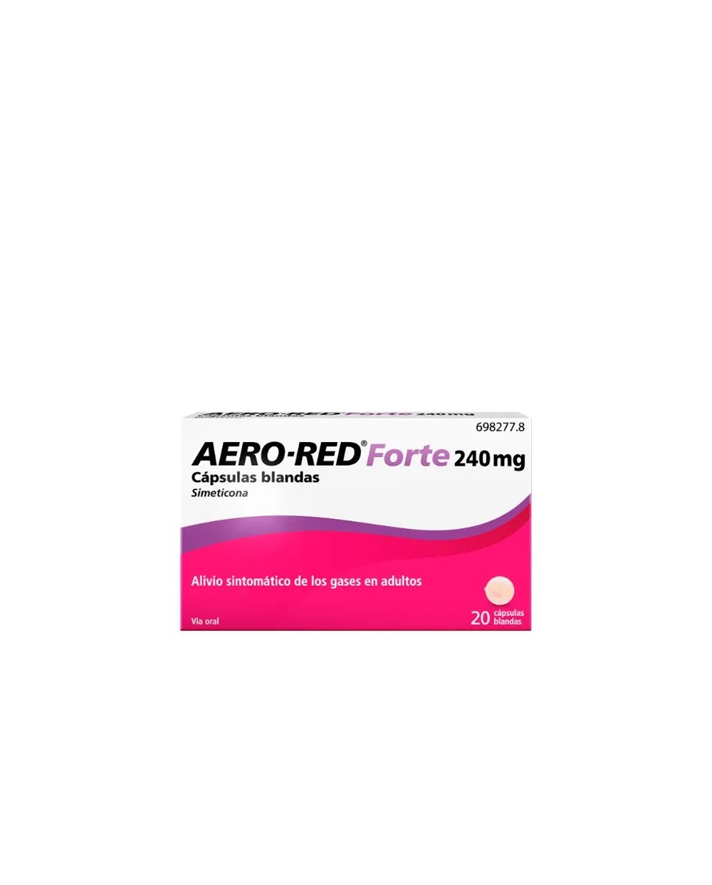 AERO RED FORTE 240 MG 20 CÁPSULAS BLANDAS