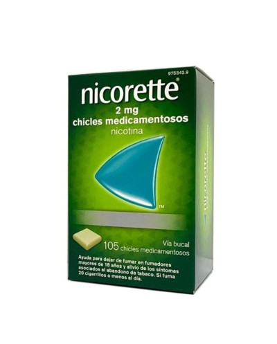 Nicorette Classic 2 mg 105 Chicles