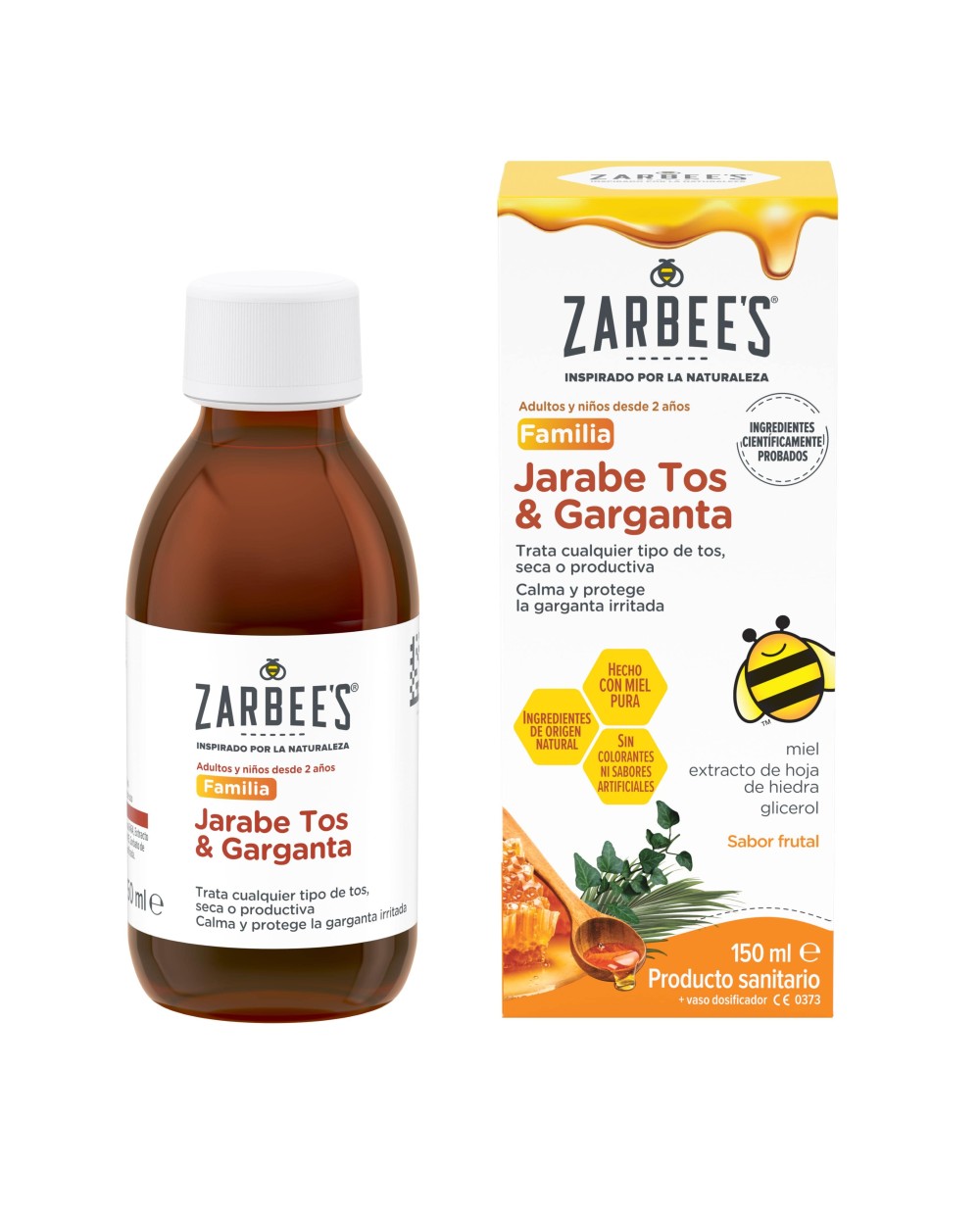 Zarbee's Jarabe Tos y Garganta - Familia 150ml
