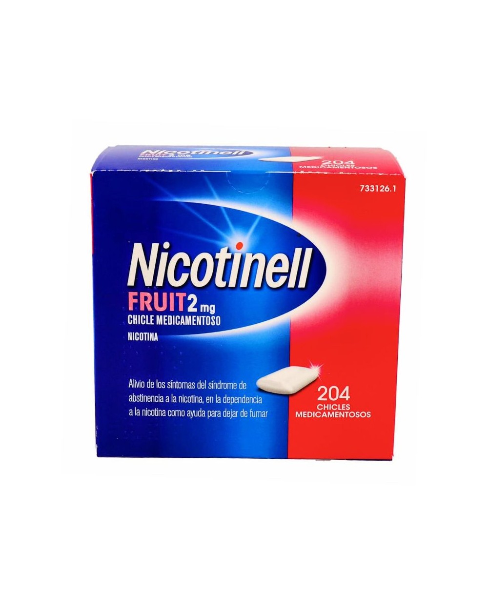 Nicotinell fruit 2 mg 204 chicles medicamentosos