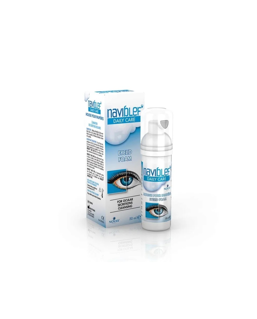 Naviblef Diario Espuma Párpados, 50ml. Naviblef Diario Espuma Párpados, 50ml.
