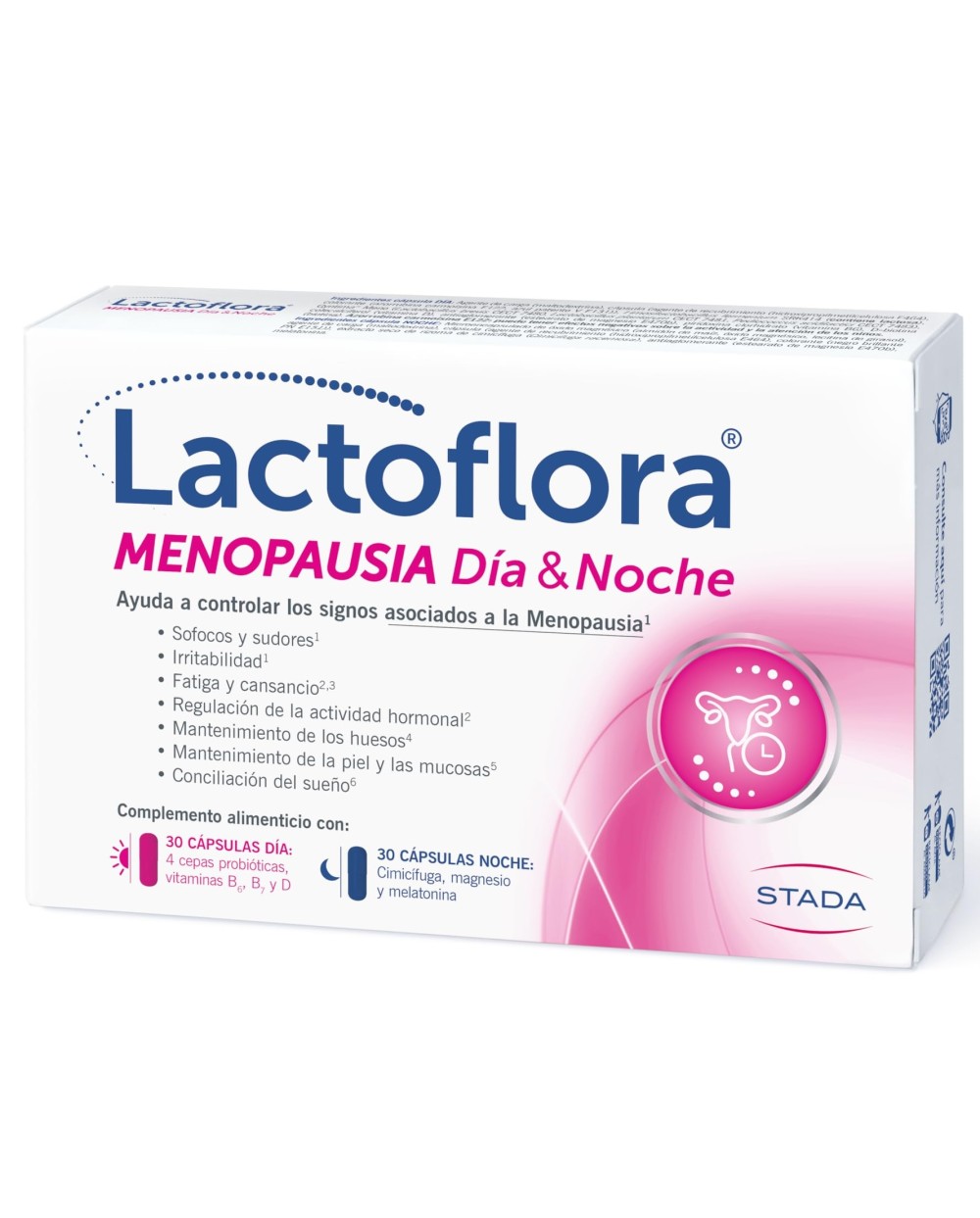 Lactoflora menopausia dia & noche 30 capsulas dia + 30 capsulas noche