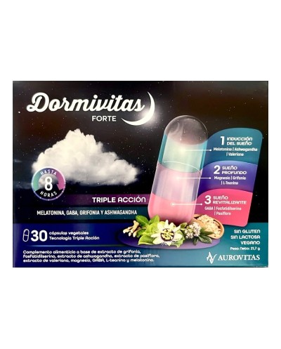 Dormiditas Forte - 30 cápsulas vegetales