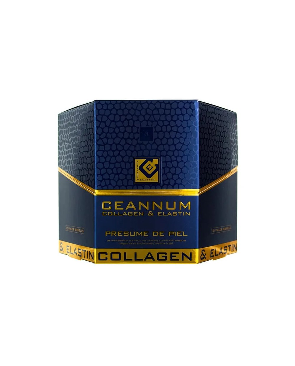 Ceannum Colágeno y Elastina, 10 Viales Bebibles