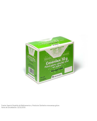 casenlax 10 g 30 sobres polvo para solucion oral