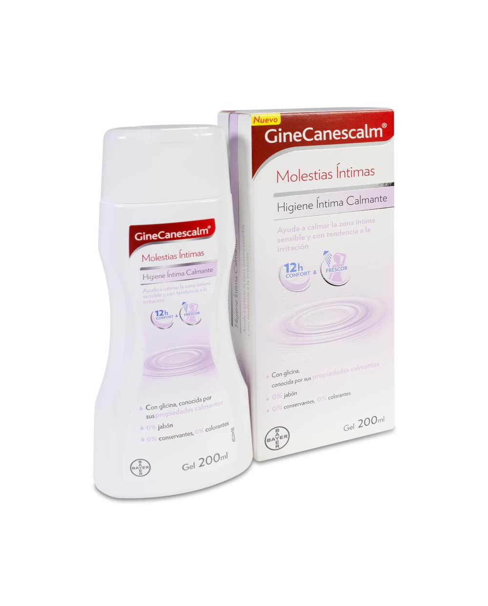 Ginecanescalm higiene intima calmante 1 envase 200 ml
