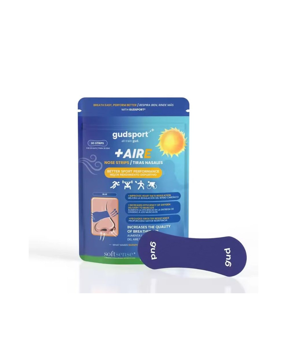 Gudsport nasal strips - pack de 30 strips