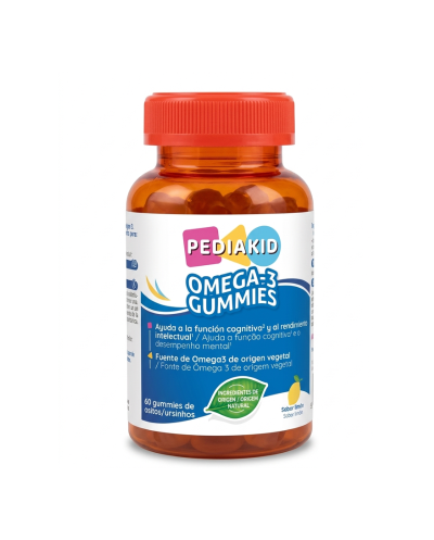 pediakid gummies omega 3 60 ositos aroma natural limon