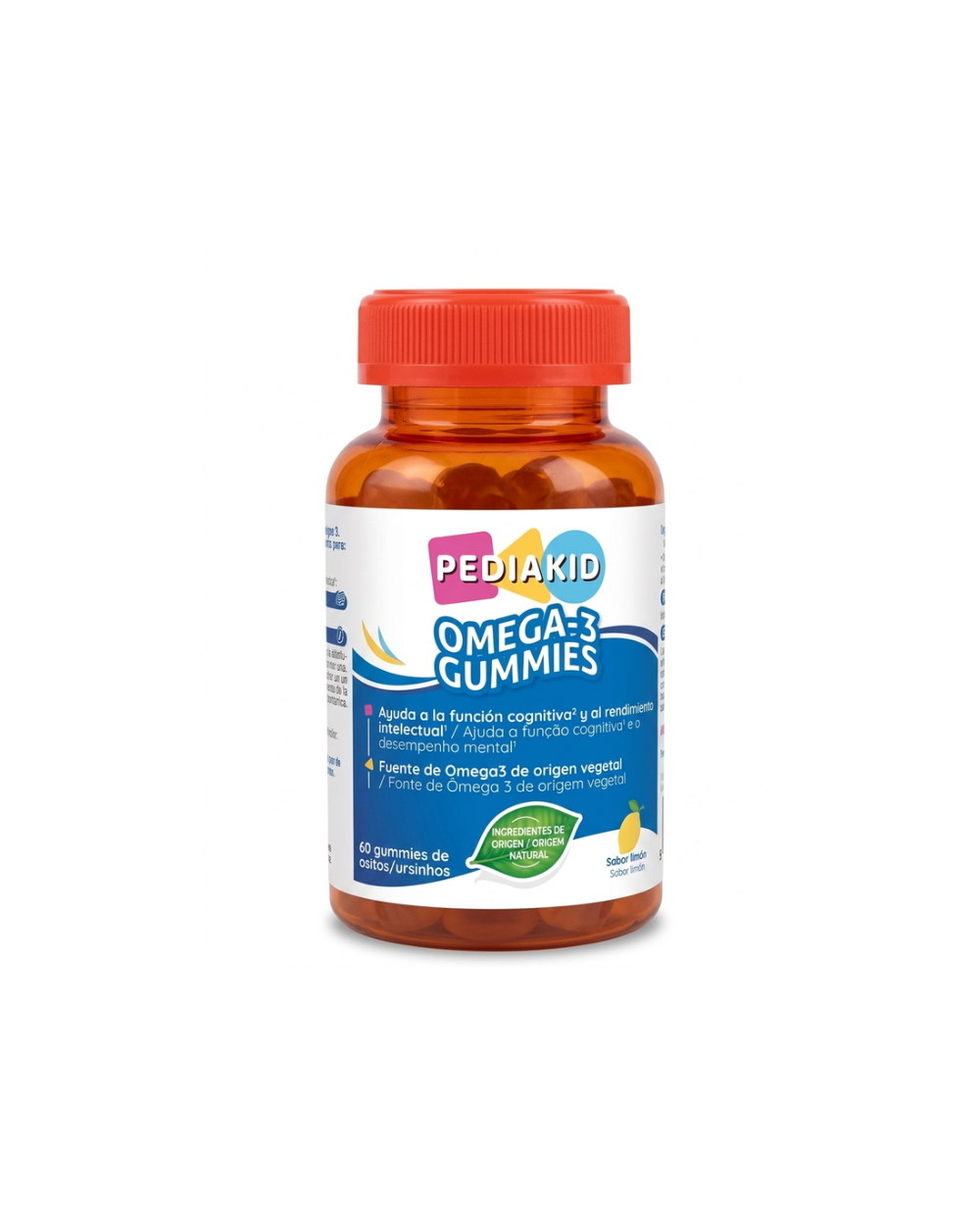 pediakid gummies omega 3 60 ositos aroma natural limon