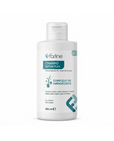 Farline Champú Repair Plex 250ml - Reparación Profunda con Aminoácidos