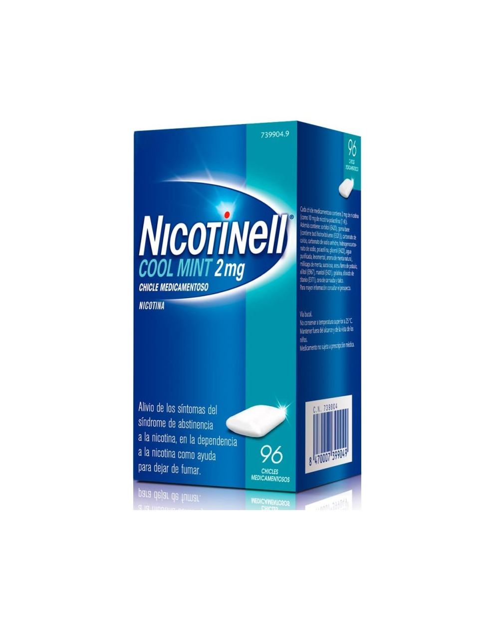 Nicotinell Cool Mint 2 mg 96 Chicles