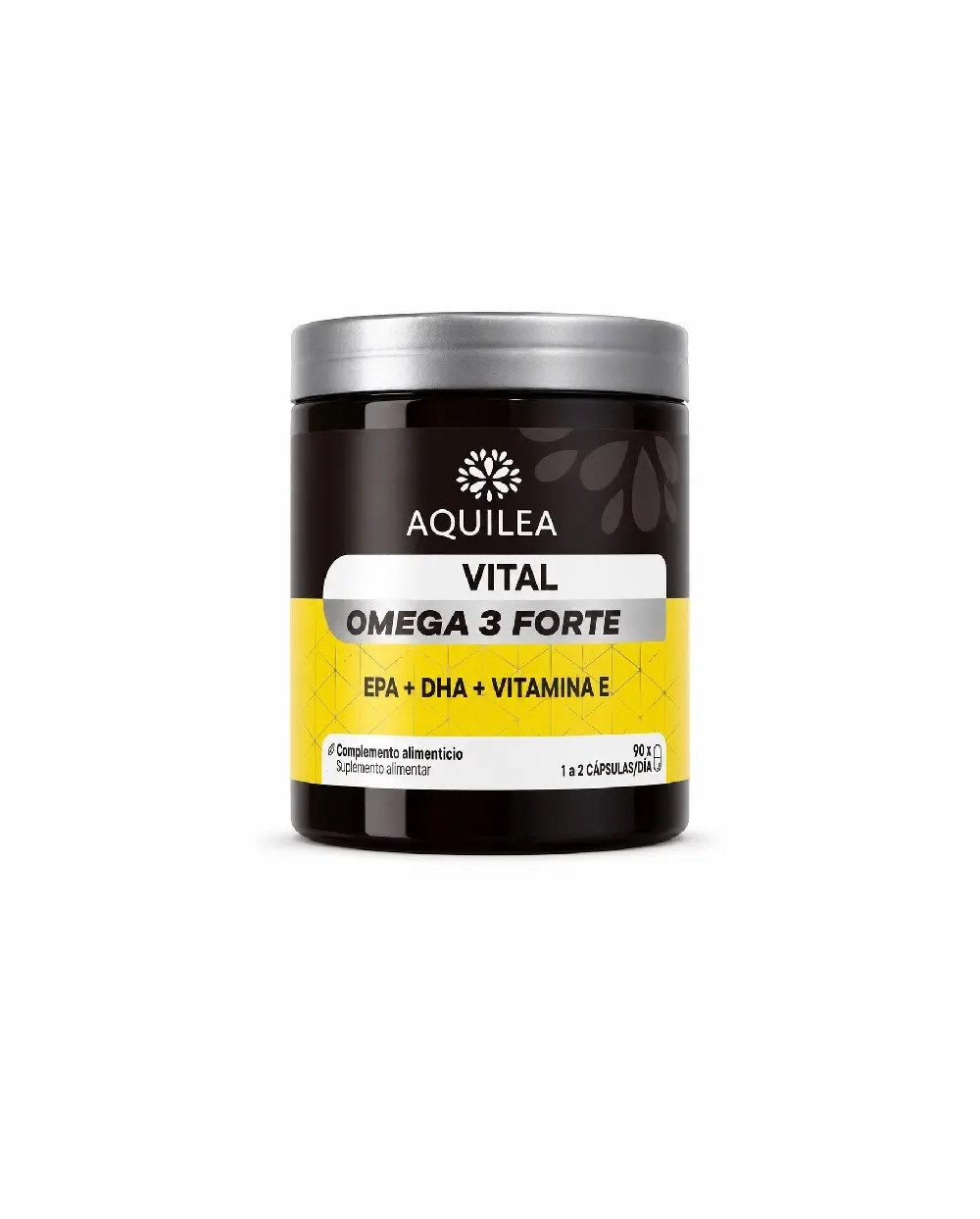 Aquilea Vital Omega 3 FORTE EPA DHA y Vitamina E, 90 Cápsulas