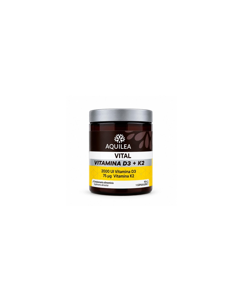 Aquilea Vital Vitamina D3 + K2 90 Cápsulas