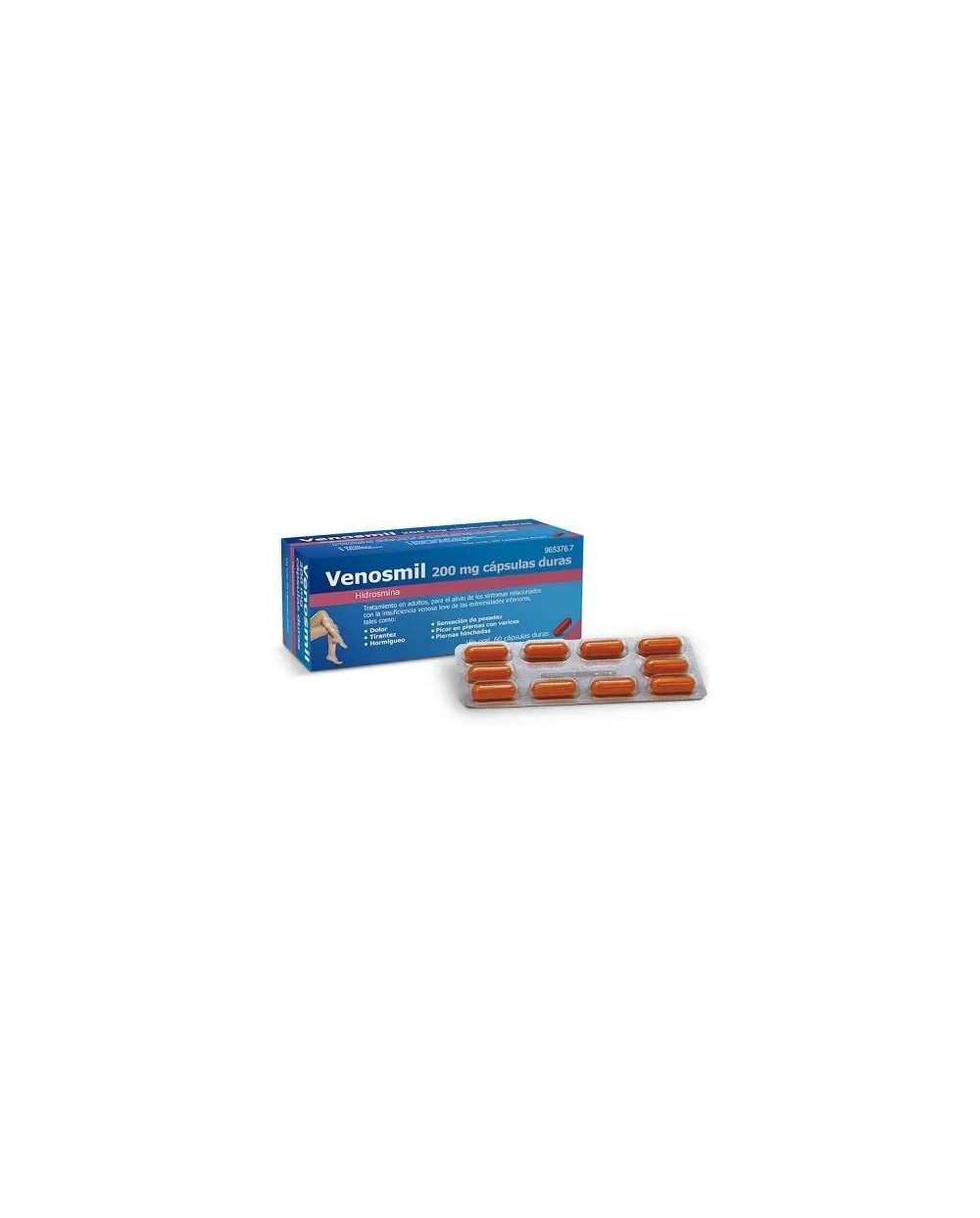 Venosmil 200 mg, 60 cápsulas