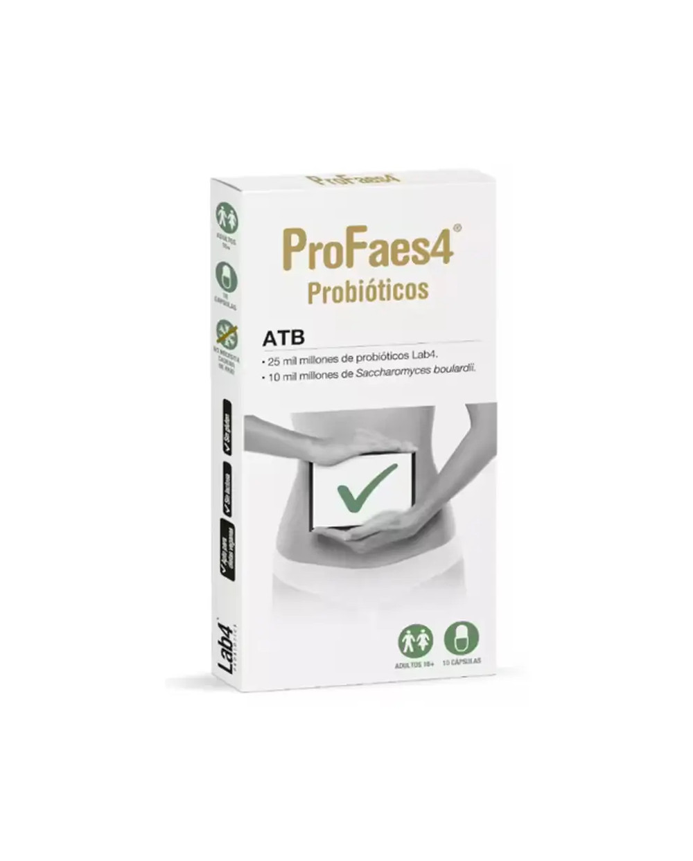 Profaes4 Atb , 10 cápsulas