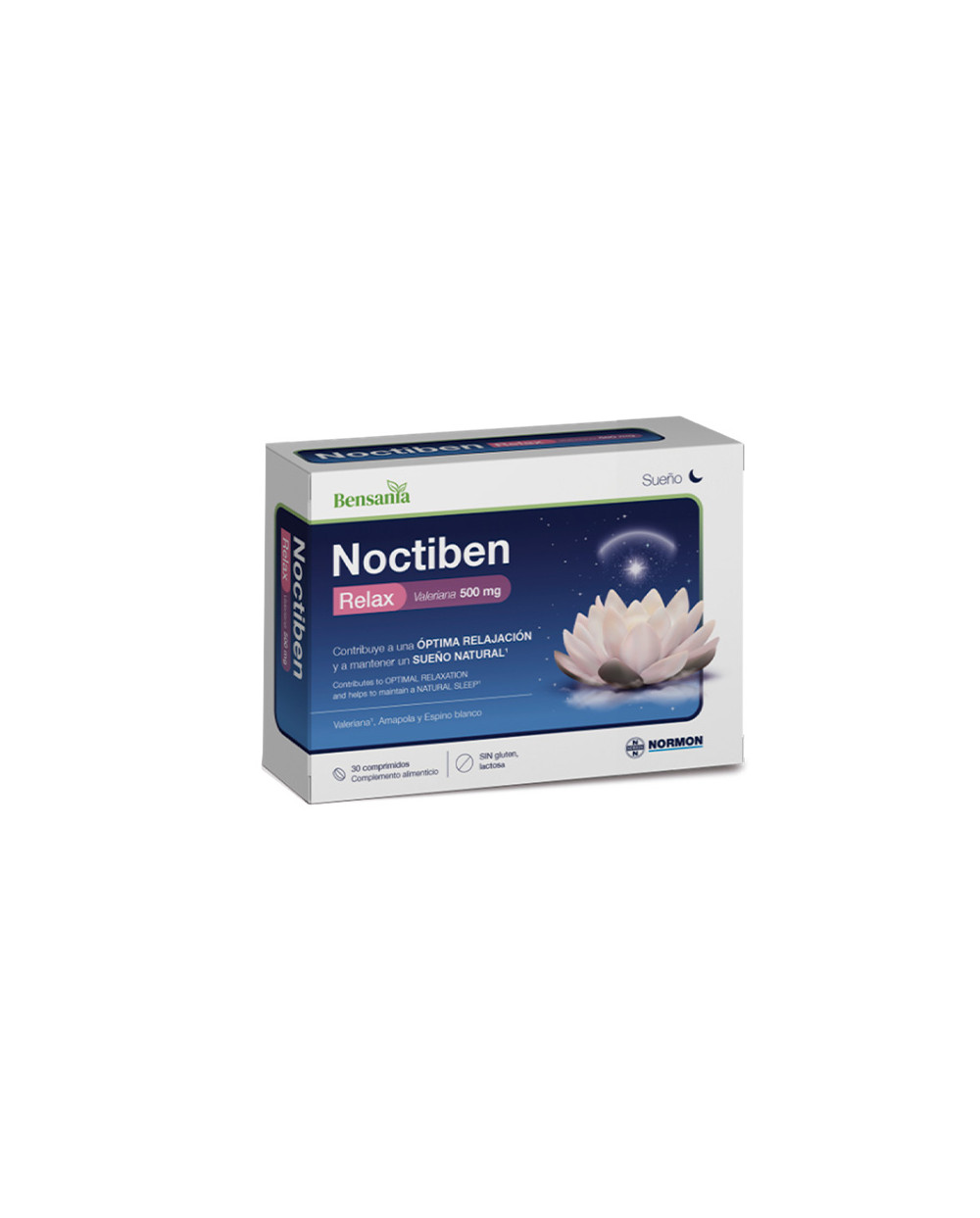 NOCTIBEN RELAX VALERIANA SUEÑO 500 MG 30 COMPRIMIDOS