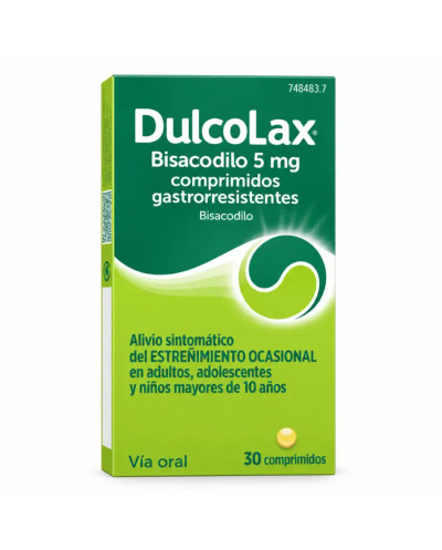 Dulcolax Bisacodilo 5 mg 30 Comprimidos